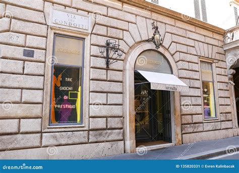 hermes store rome